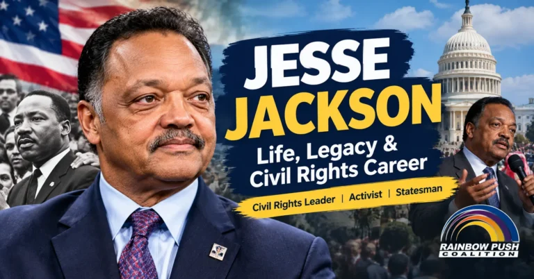Jesse Jackson life legacy and civil rights career