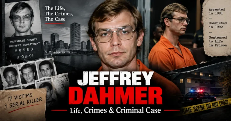 Jeffrey Dahmer life crimes and criminal case