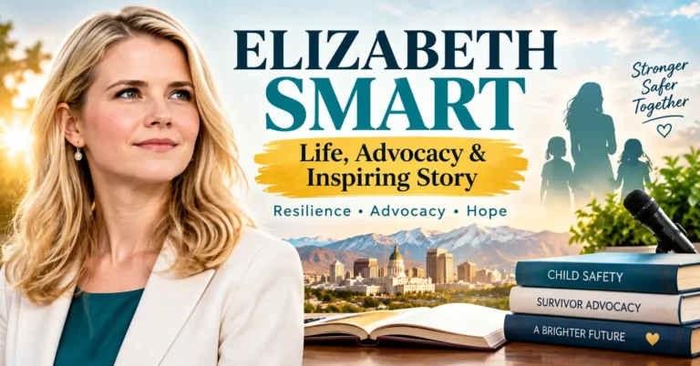 Elizabeth Smart life advocacy and inspiring story