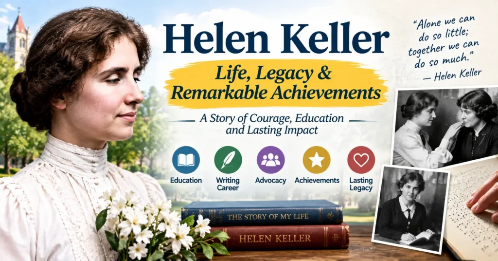 Helen Keller life legacy and remarkable achievements