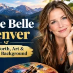 Jesse Belle Denver net worth feature image highlighting her art, family background, and connection to John Denver.
