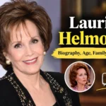 Laurie Helmond biography feature image with text highlighting her age, family, and career.