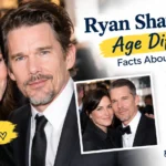Ryan Shawhughes age difference feature image highlighting her relationship and family life with Ethan Hawke.